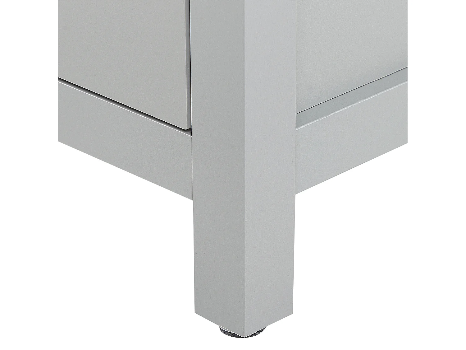 Comodino 2 cassetti CLIO Grigio chiaro