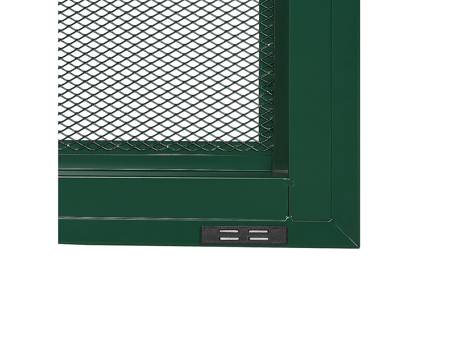 Metallschrank mit 2 Türen grün Stahl Küchenschrank Industrie Wakatipu