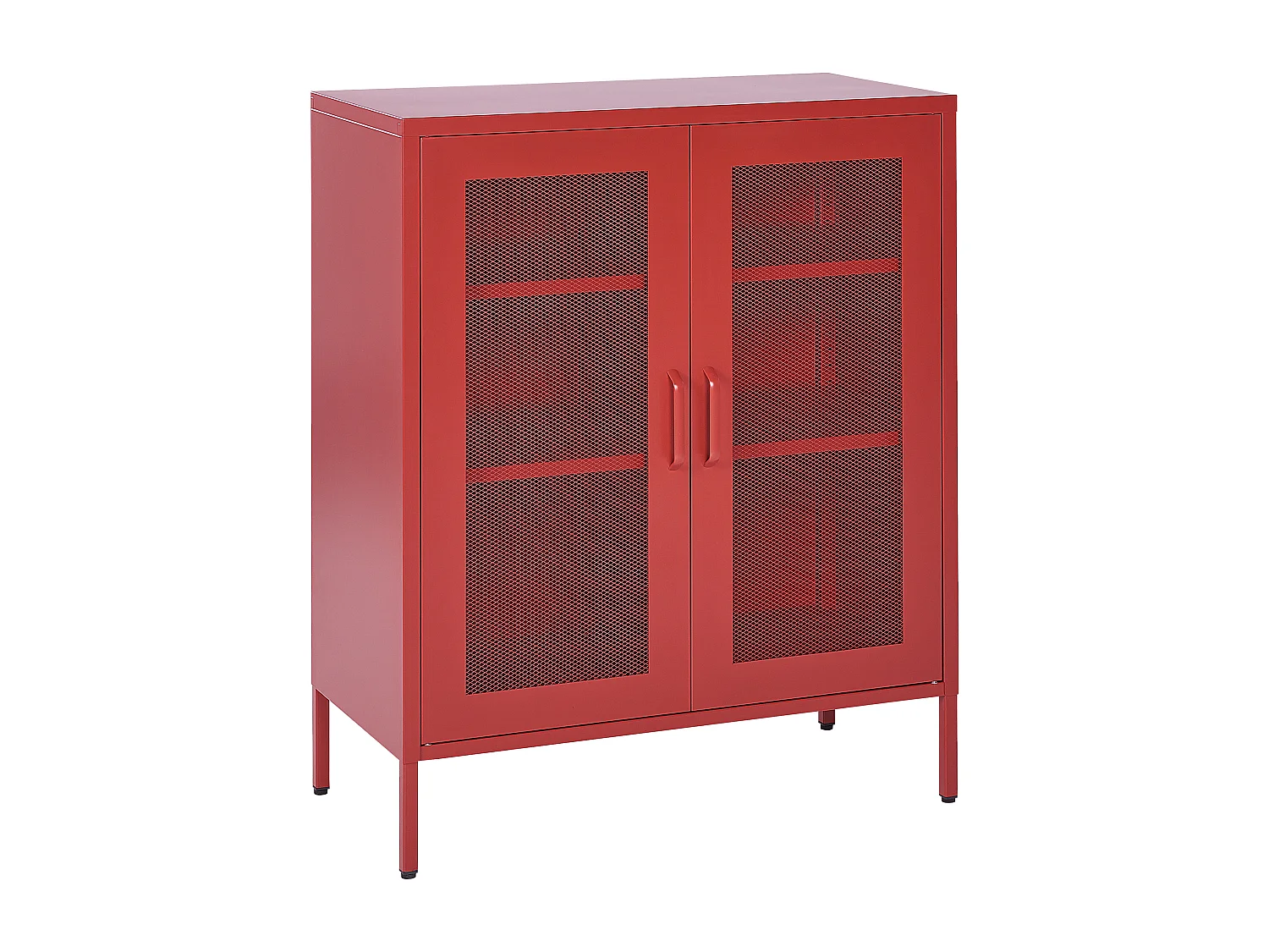 Kast WAKATIPU Metaal Rood