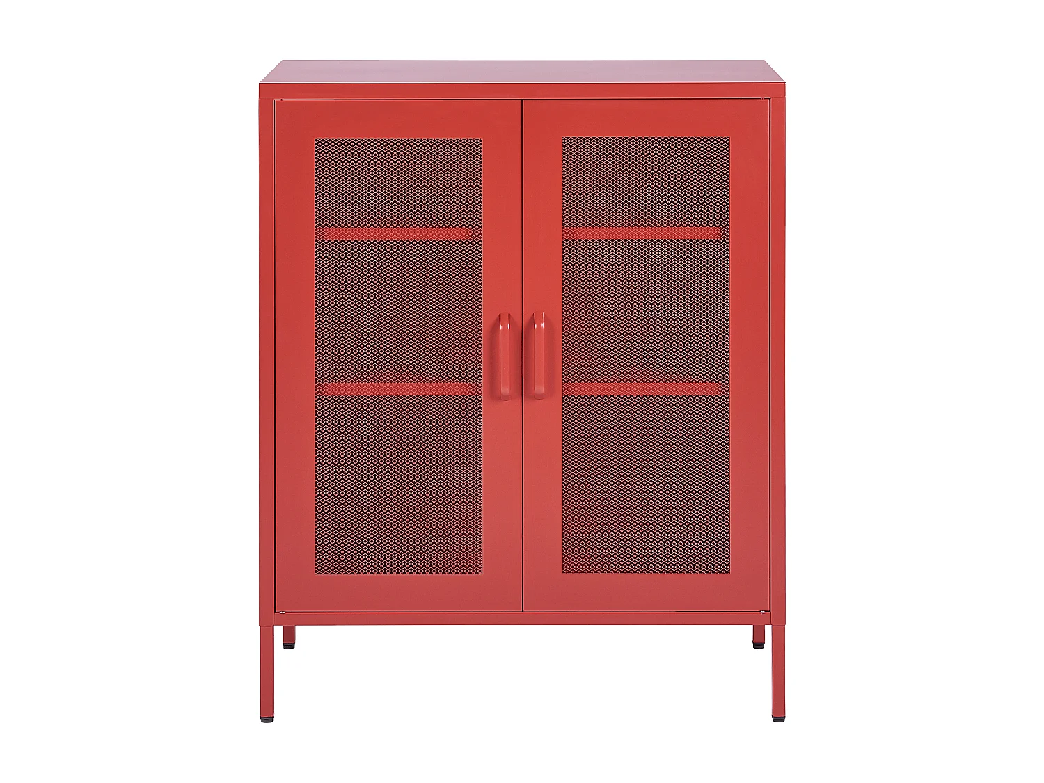 Kast WAKATIPU Metaal Rood