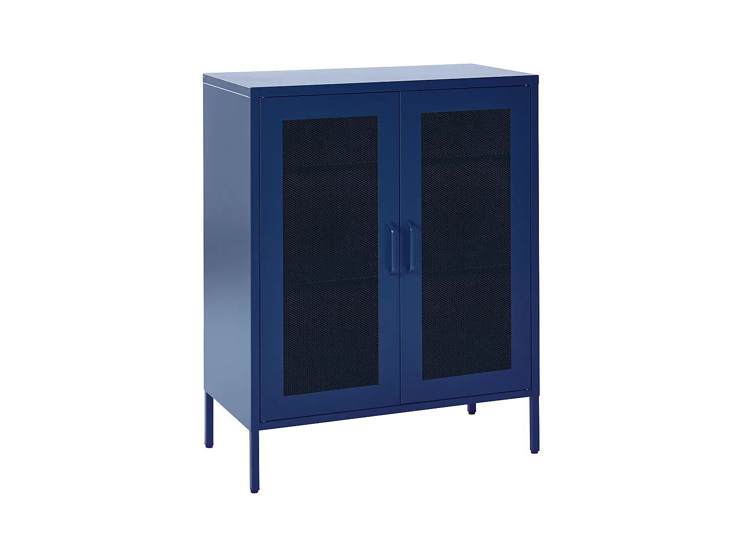 Armoire WAKATIPU Métal Bleu marine