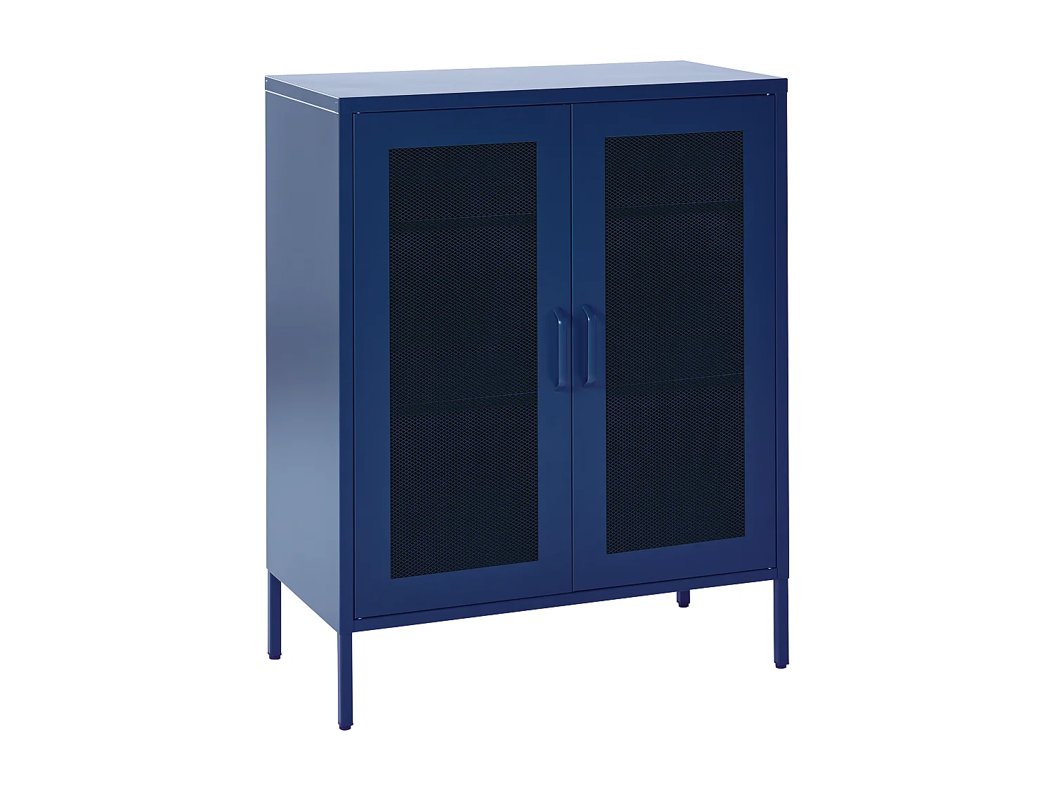 Armoire WAKATIPU Métal Bleu marine