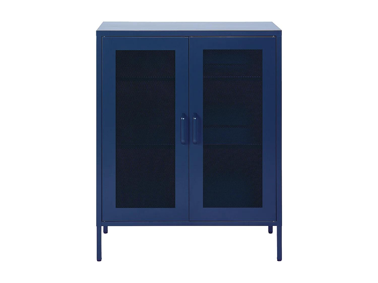 Armoire WAKATIPU Métal Bleu marine