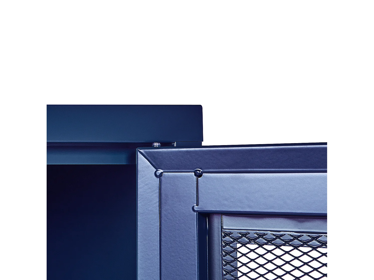 Armoire WAKATIPU Métal Bleu marine