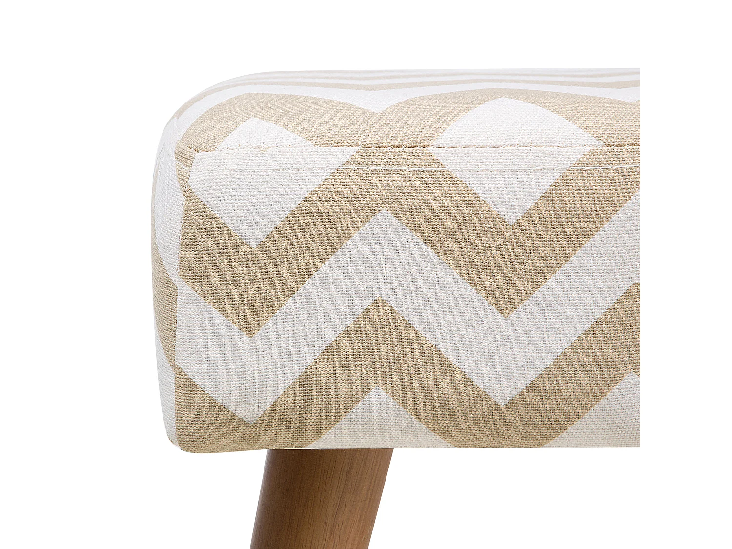 Footstool TAKOMA Cotton Beige