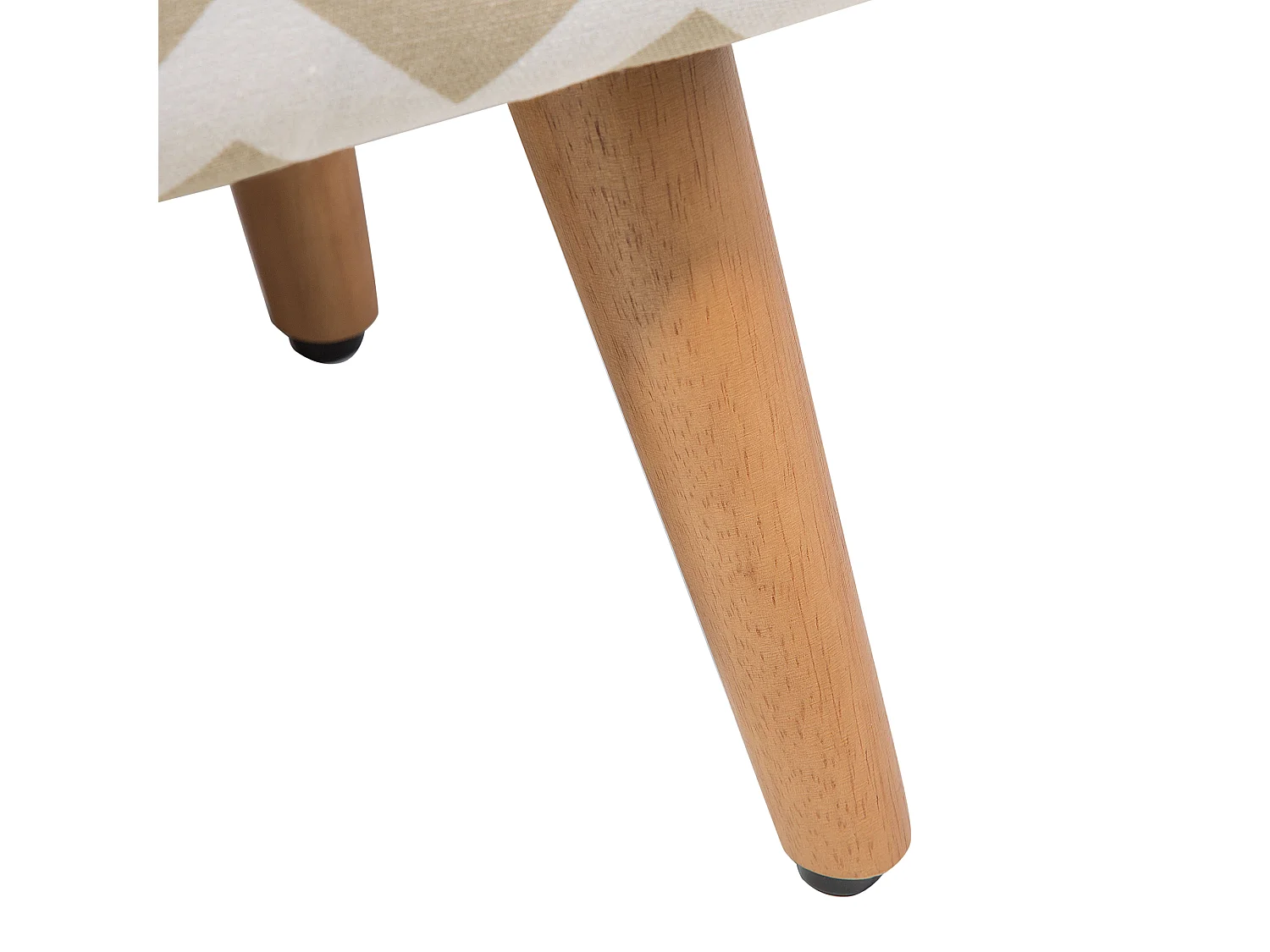 Footstool TAKOMA Cotton Beige