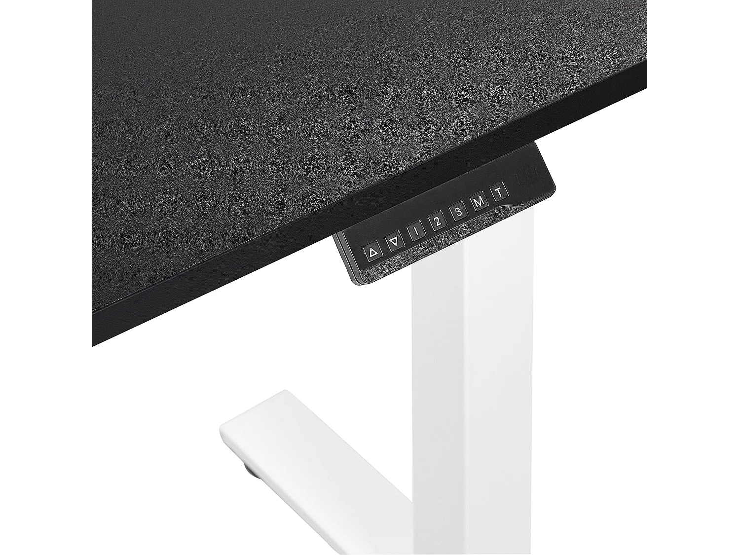 Secretária de canto ajustável Elétrico 160 x 110 cm Esquerdo Preto DESTIN