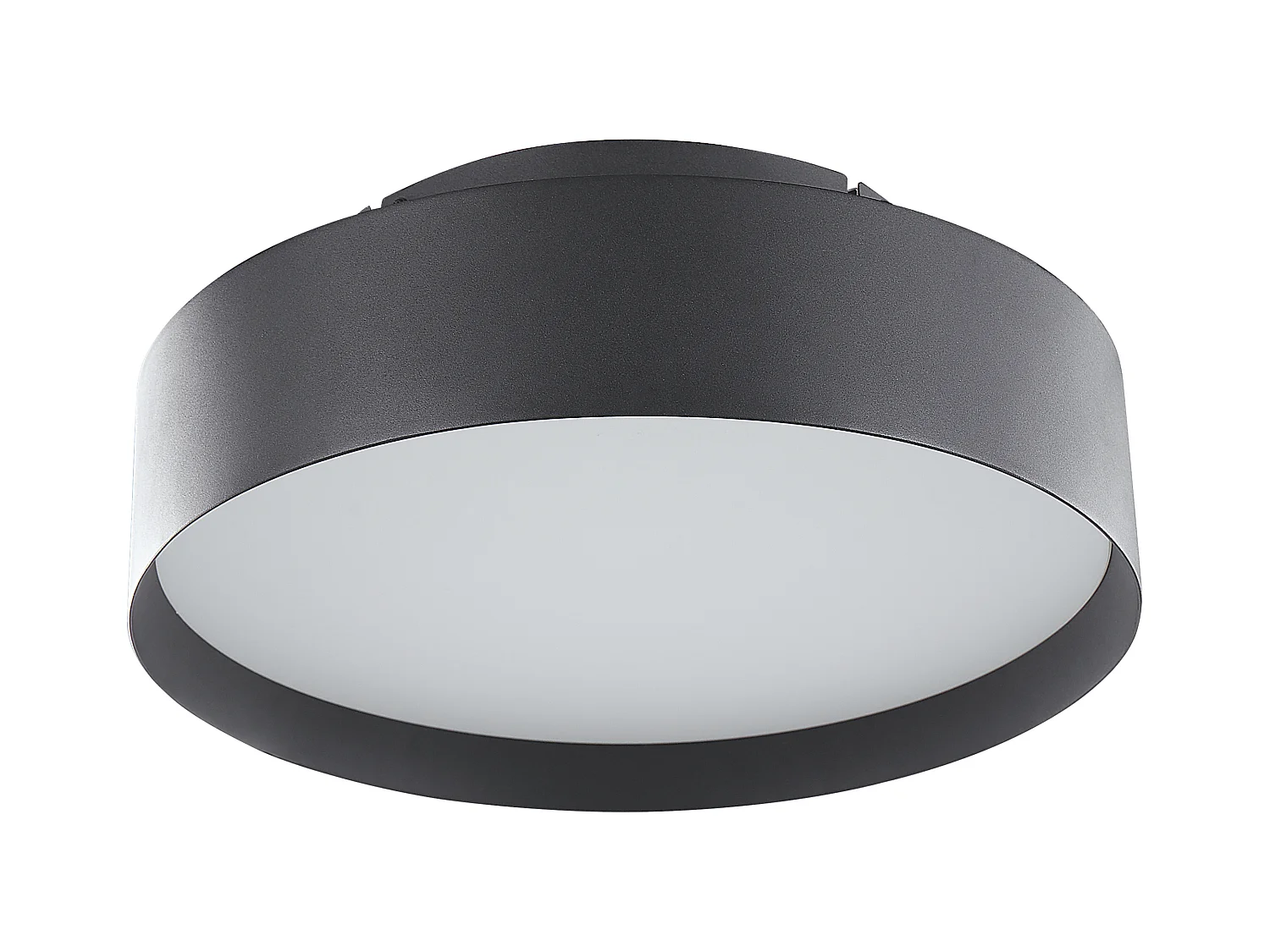 LED Deckenlampe MOEI Metall Schwarz