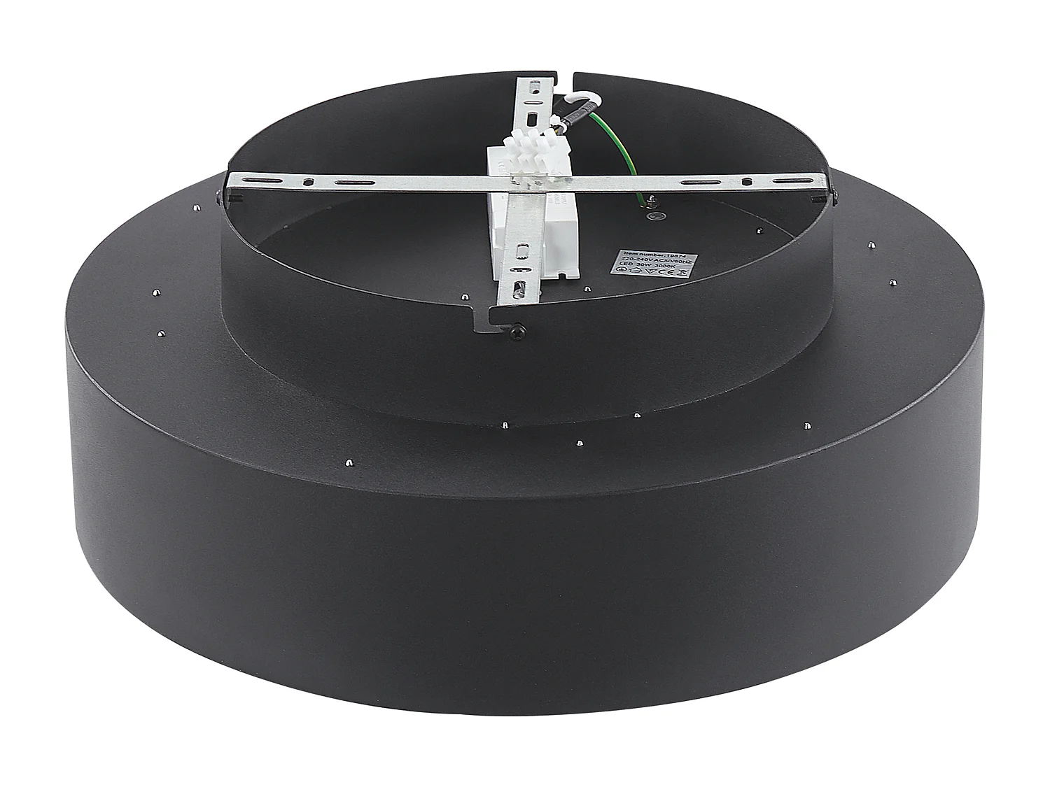 LED Deckenlampe MOEI Metall Schwarz