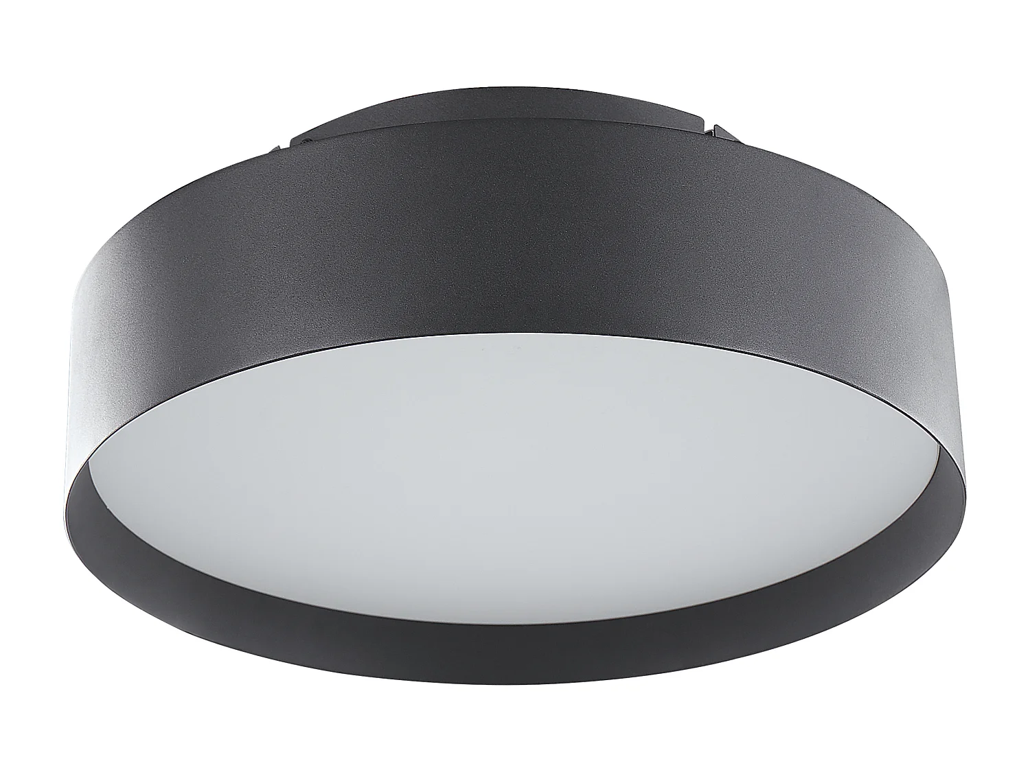 LED Deckenlampe MOEI Metall Schwarz