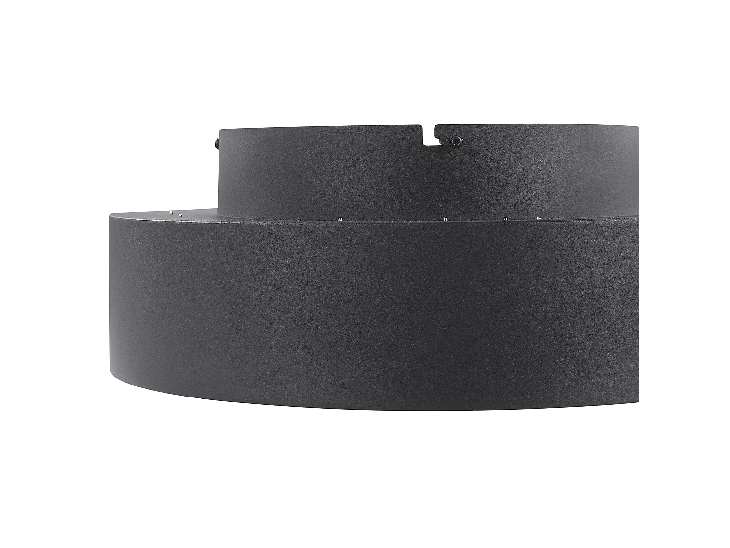 LED Deckenlampe MOEI Metall Schwarz