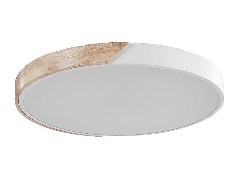 Lampadario a LED PATTANI Metallo Bianco