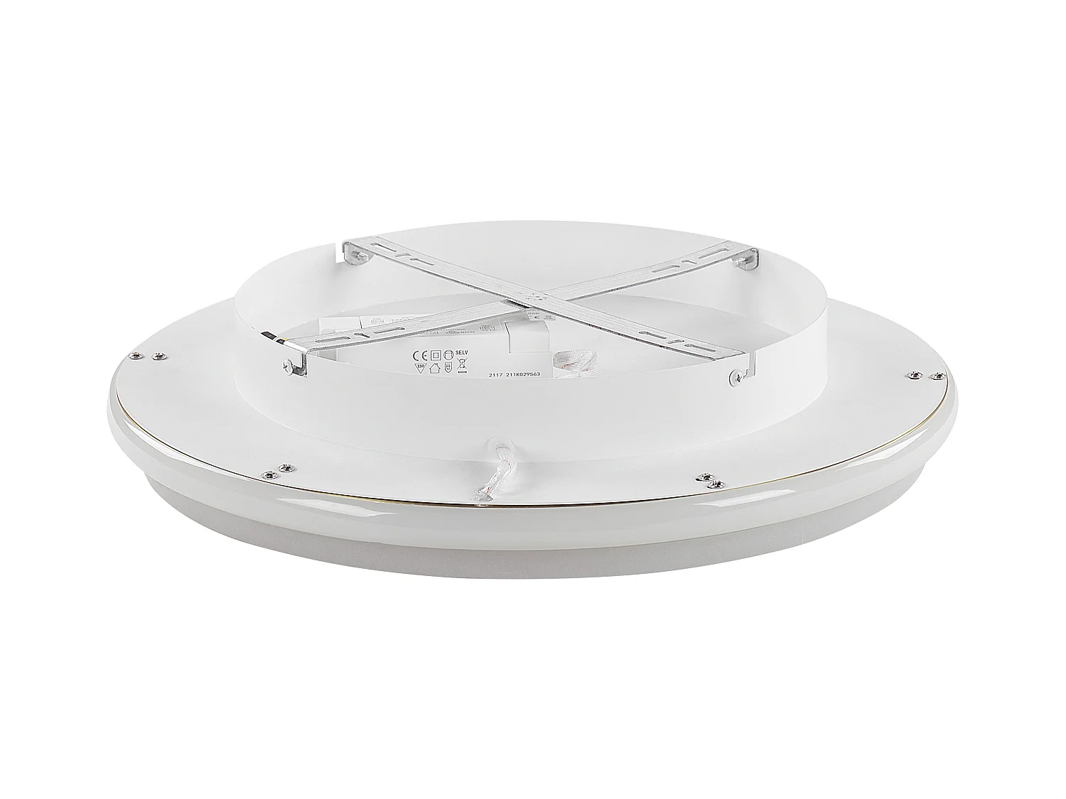 Lampa sufitowa LED TAPING Metal Złoty