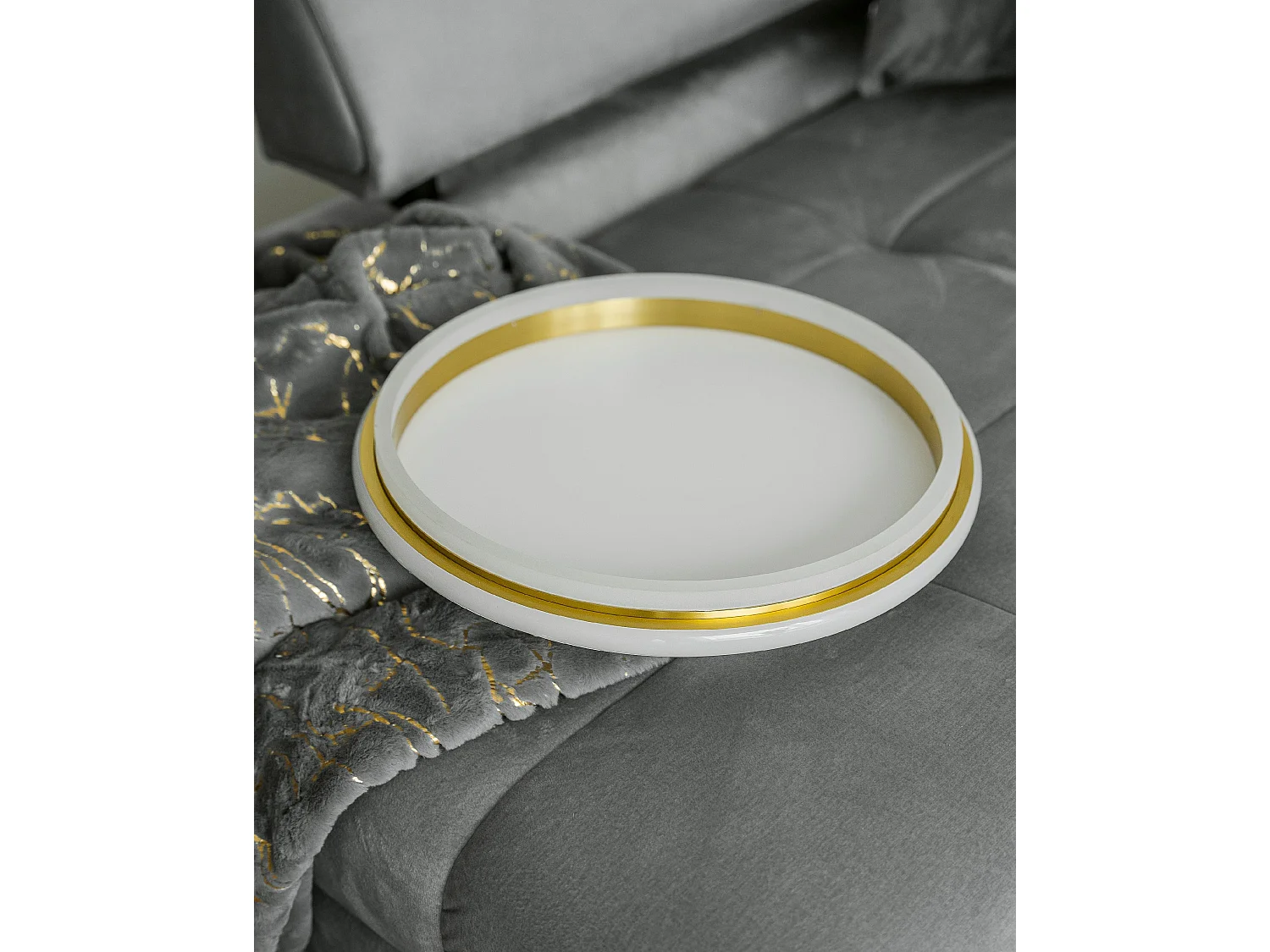 LED Deckenlampe TAPING Metall Gold