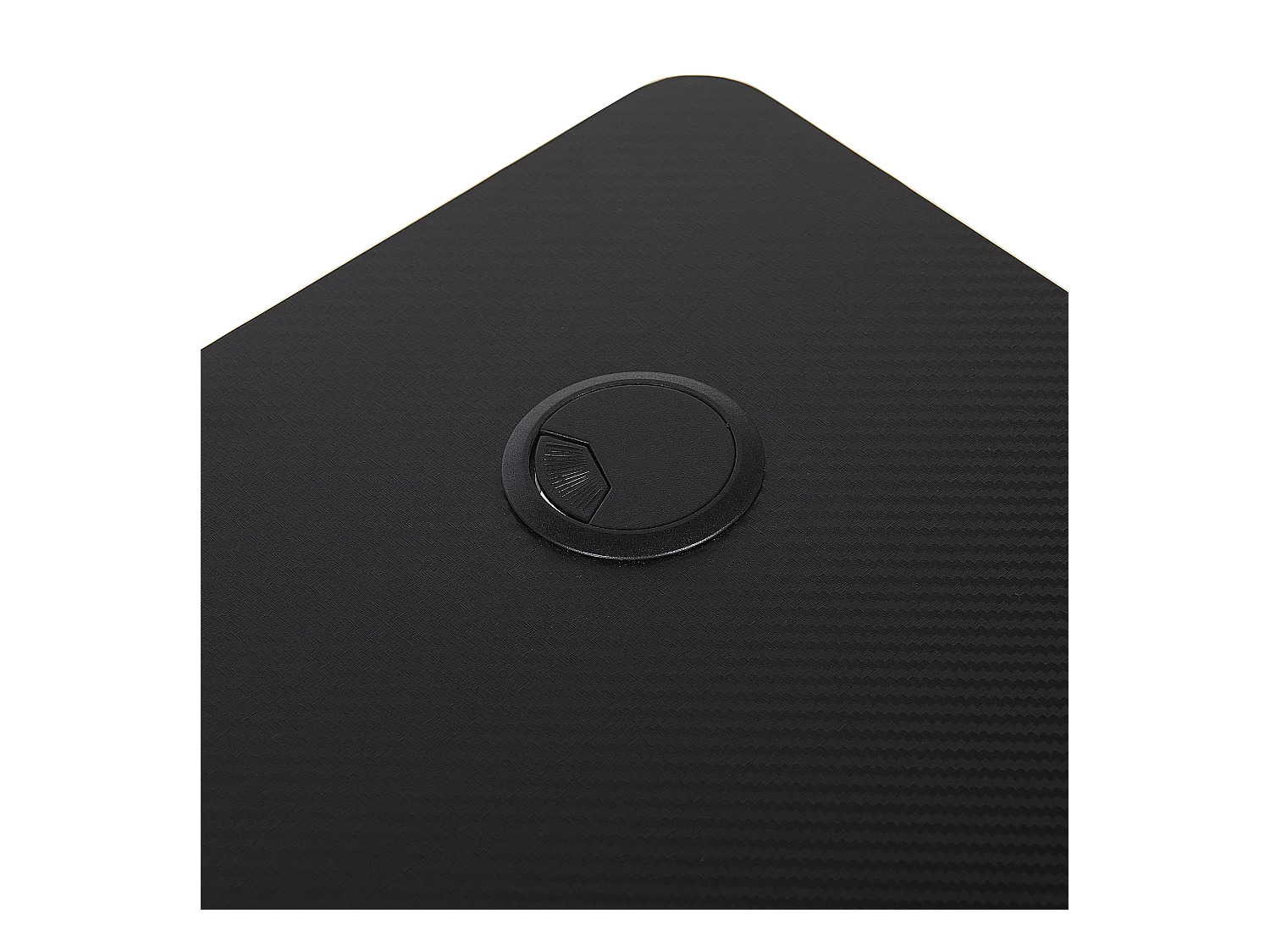 Scrivania da gaming regolabile e luci LED RGB 120 x 60 cm nero DURBIN