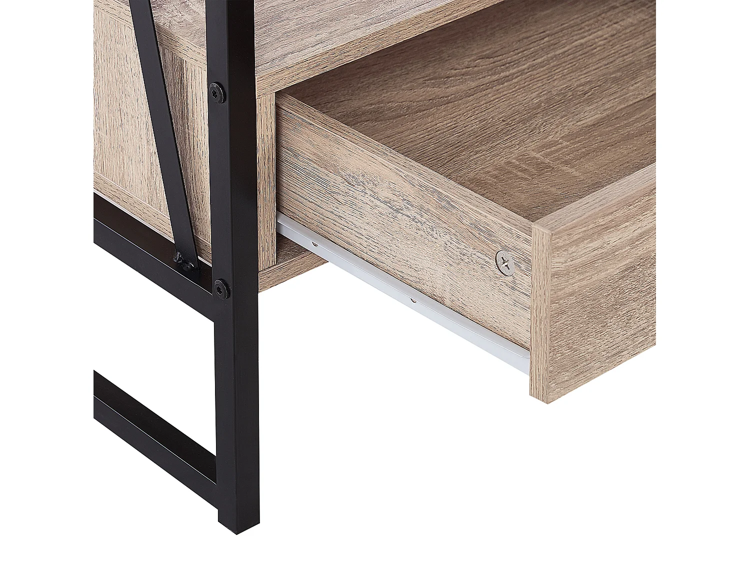 Estantería con 3 baldas KEENE 101 cm Marrón claro