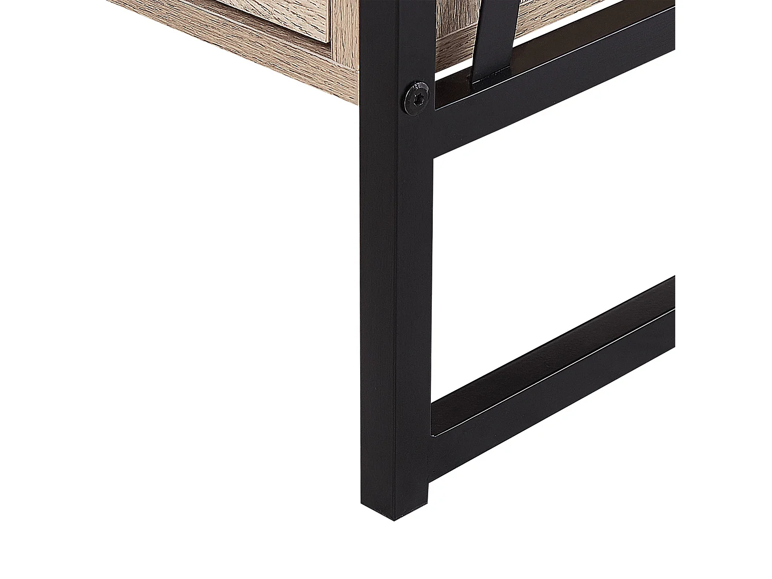 Boekenkast met 3 planken KEENE 101 cm Lichtbruin