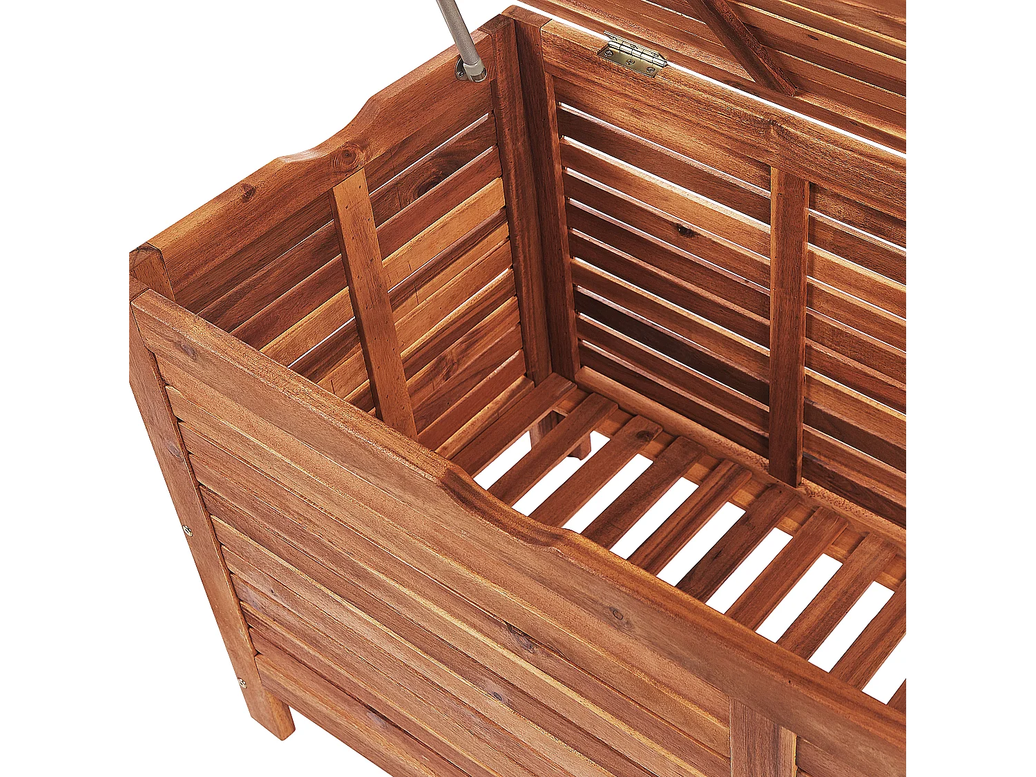 Skrzynia ogrodowa RIVIERA Drewno akacjowe 130 cm 48 cm Brązowy