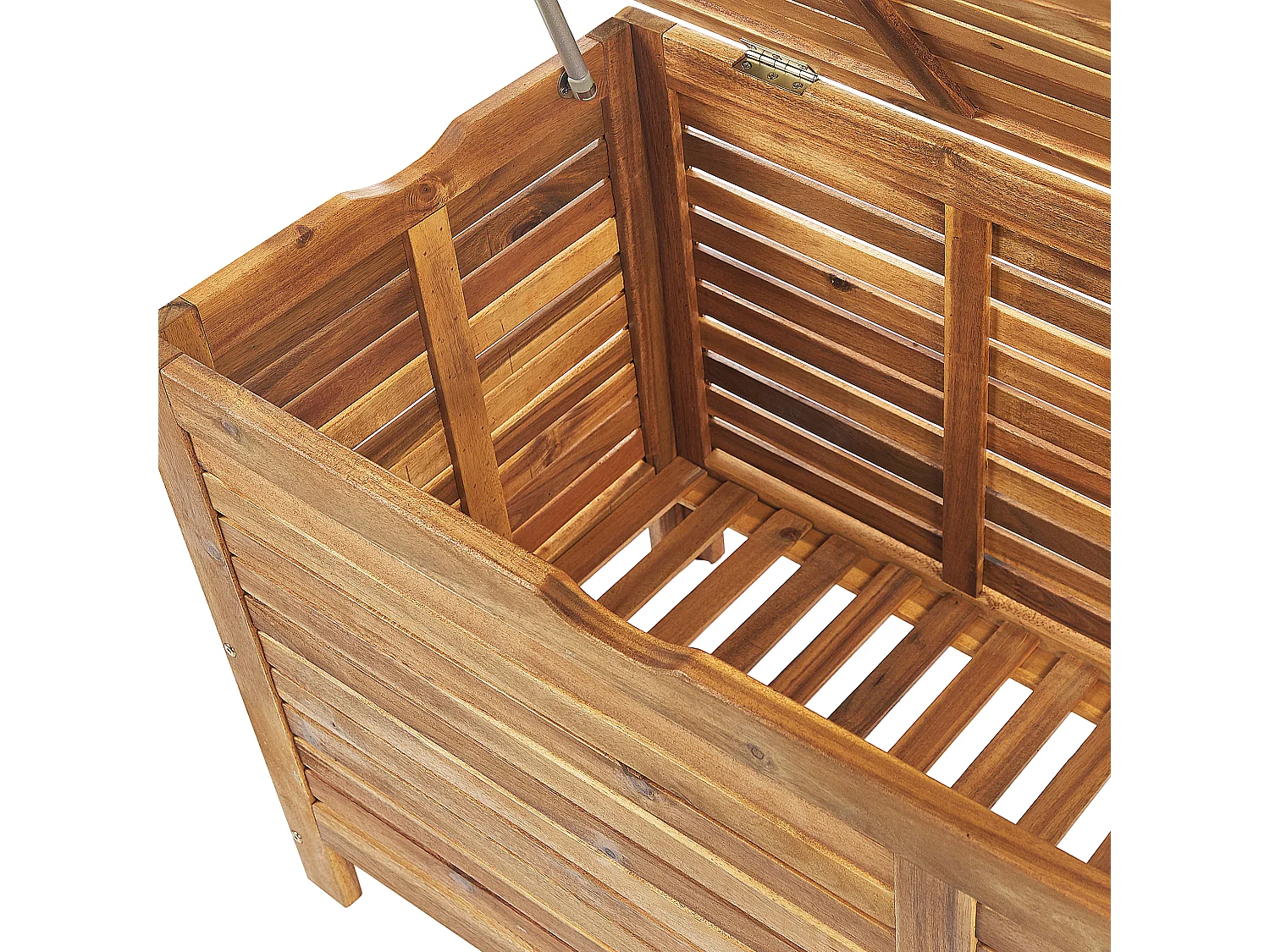 Coffre de rangement RIVIERA Acacia 130 cm 48 cm Marron clair