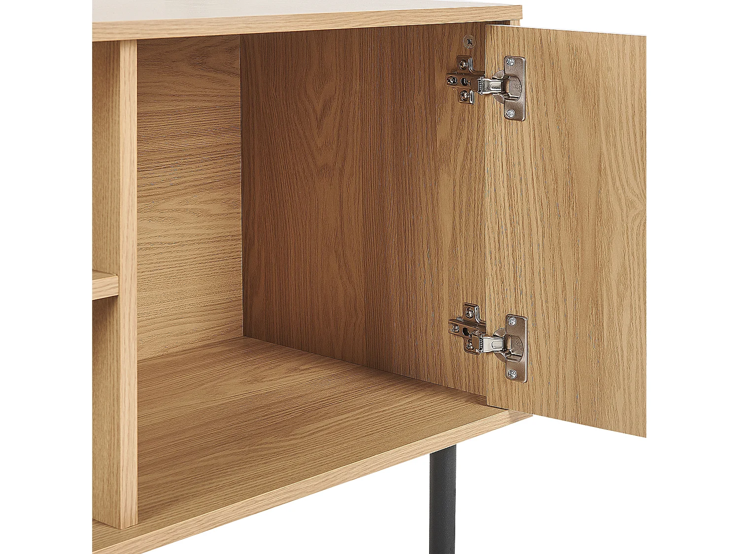 Mueble TV PALMER Marrón/Blanco