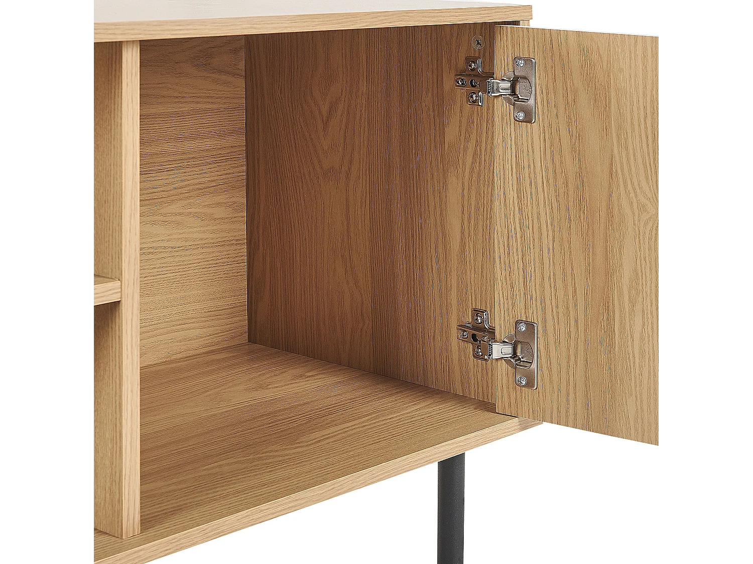 Mueble TV PALMER Marrón/Blanco