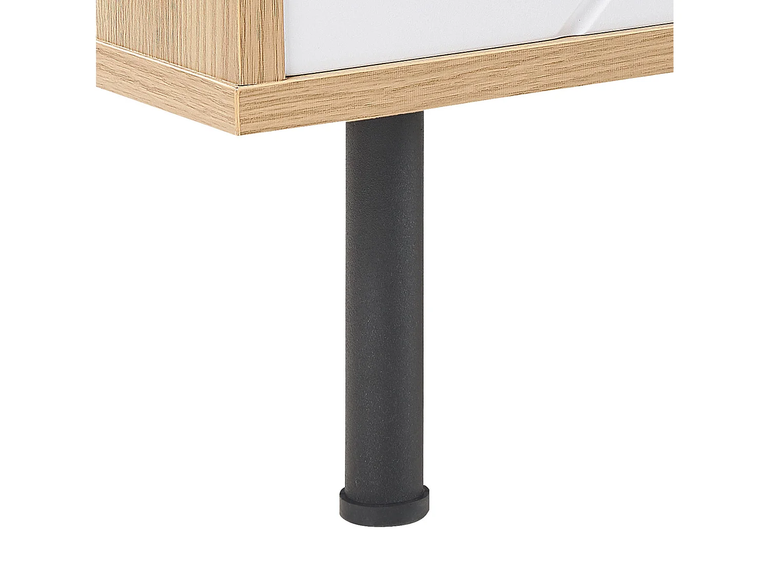 Meuble TV PALMER Marron/blanc