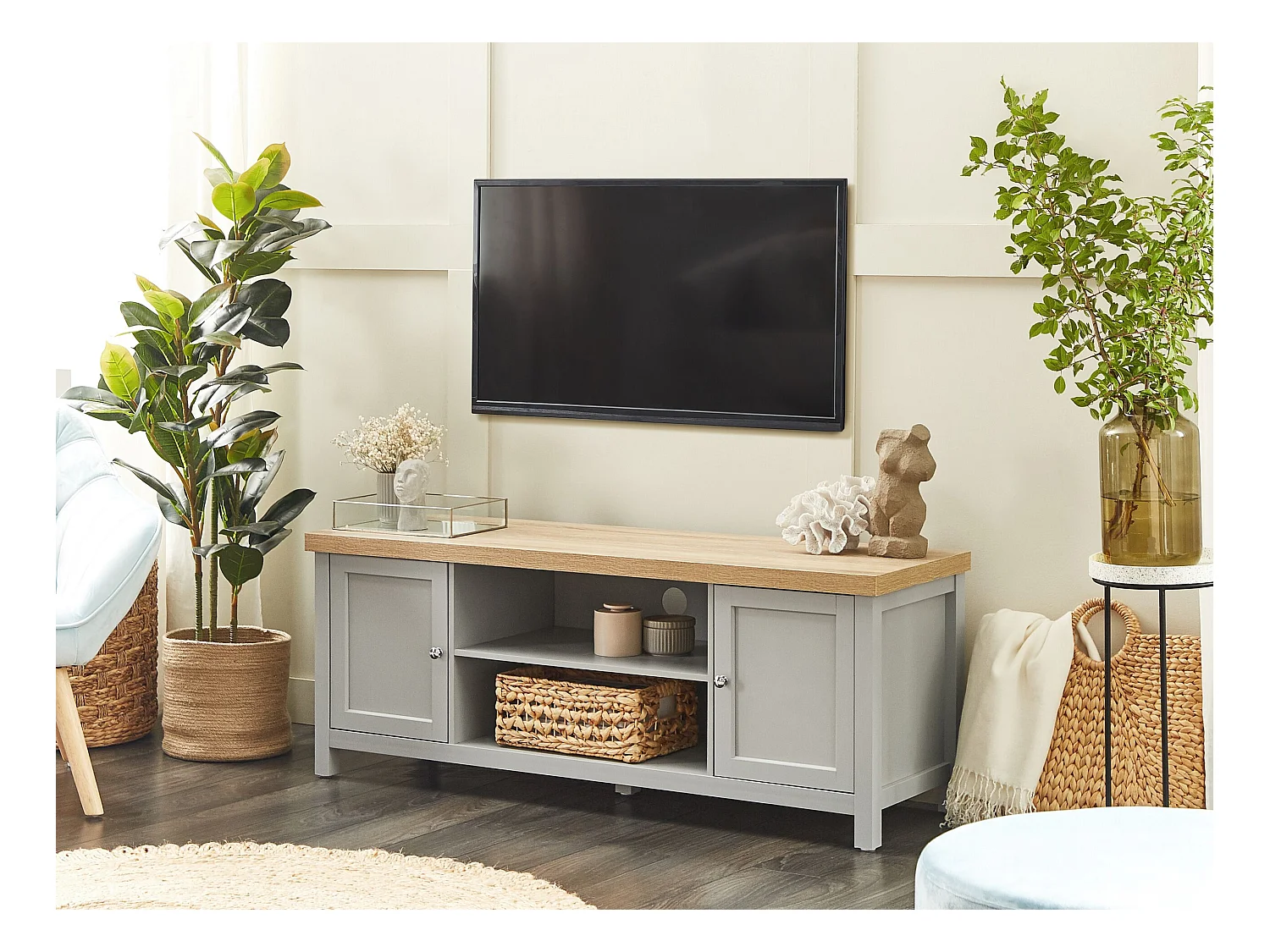 TV-meubel HAMP Grijs