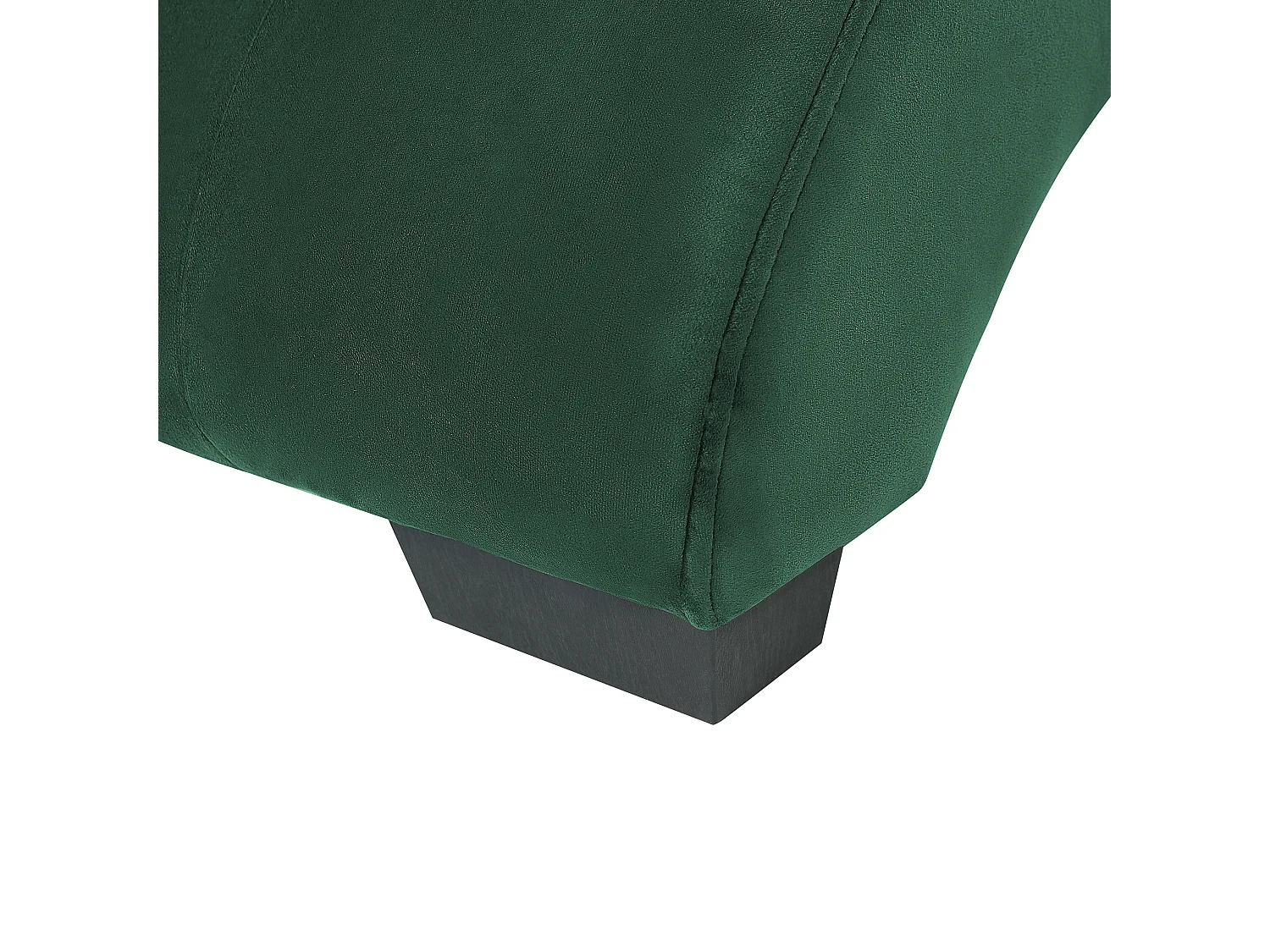 Chaise longue SIMORRE Velluto Verde smeraldo con altoparlante Bluetooth integrato