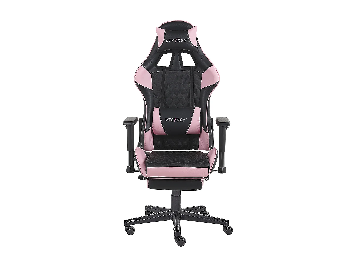 Siège de gaming VICTORY Cuir PU Rose