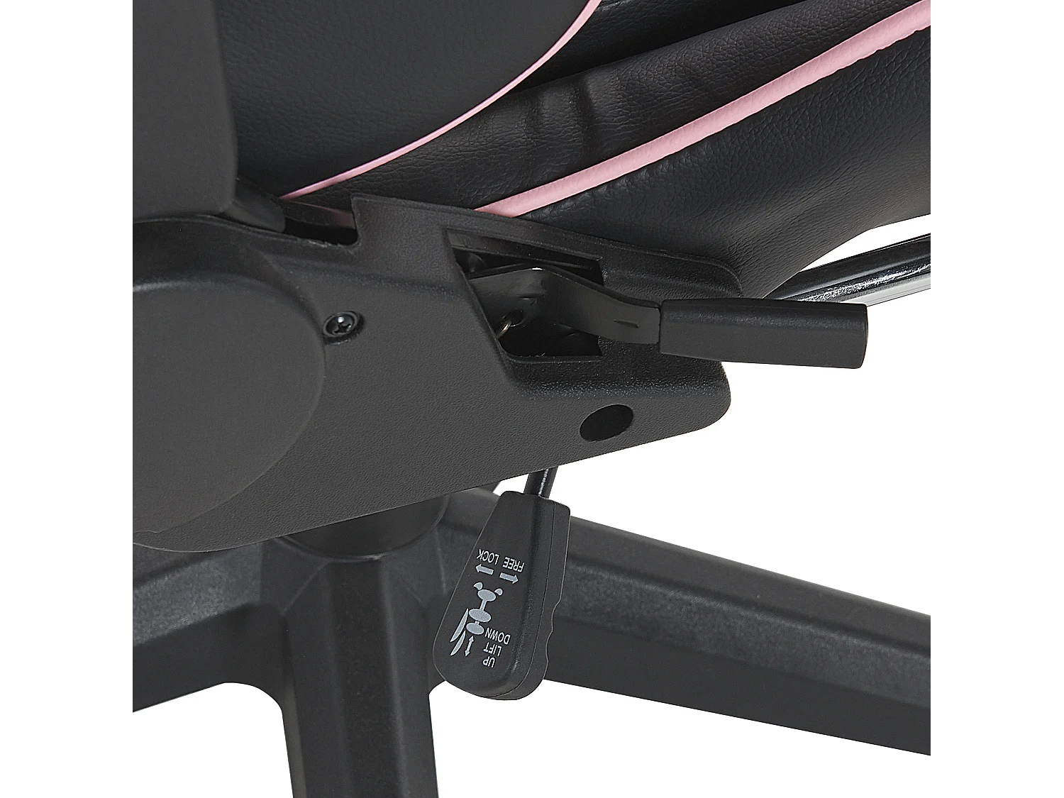 Siège de gaming VICTORY Cuir PU Rose