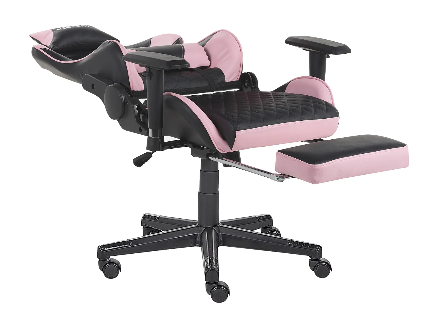 Siège de gaming VICTORY Cuir PU Rose