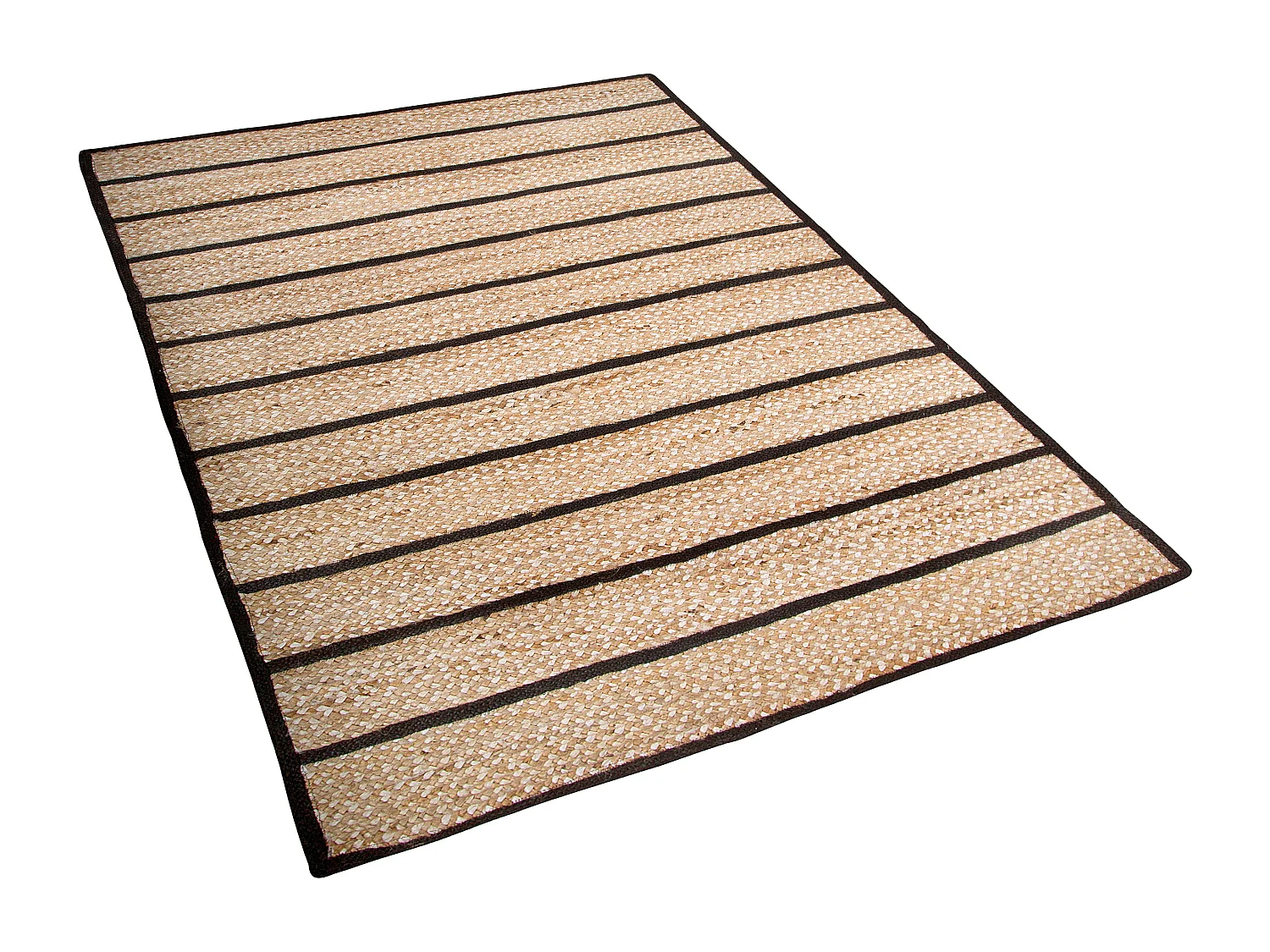 Tapis KARADONA Beige 140 x 200 cm Jute