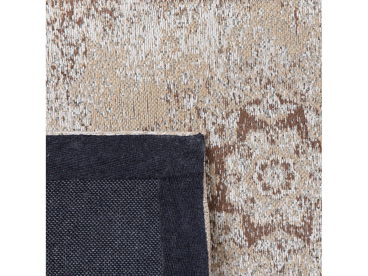 Vloerkleed vintage beige 60 x 180 cm ALMUS