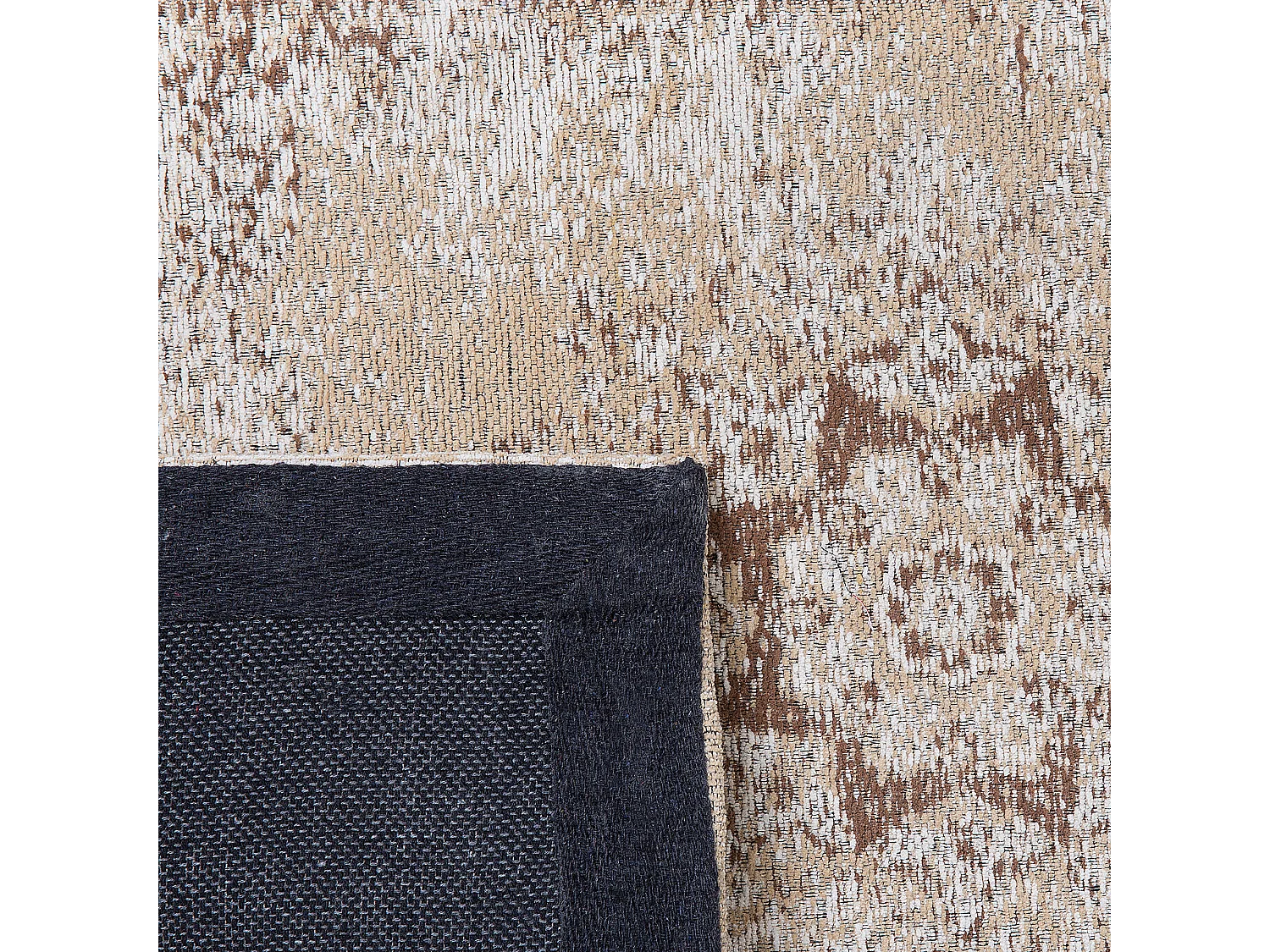 Vloerkleed vintage beige 60 x 180 cm ALMUS