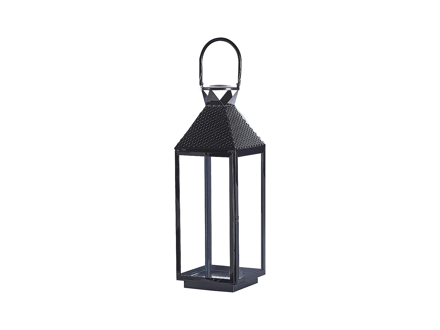 Lanterne BALI Acier inox 54 cm Noir
