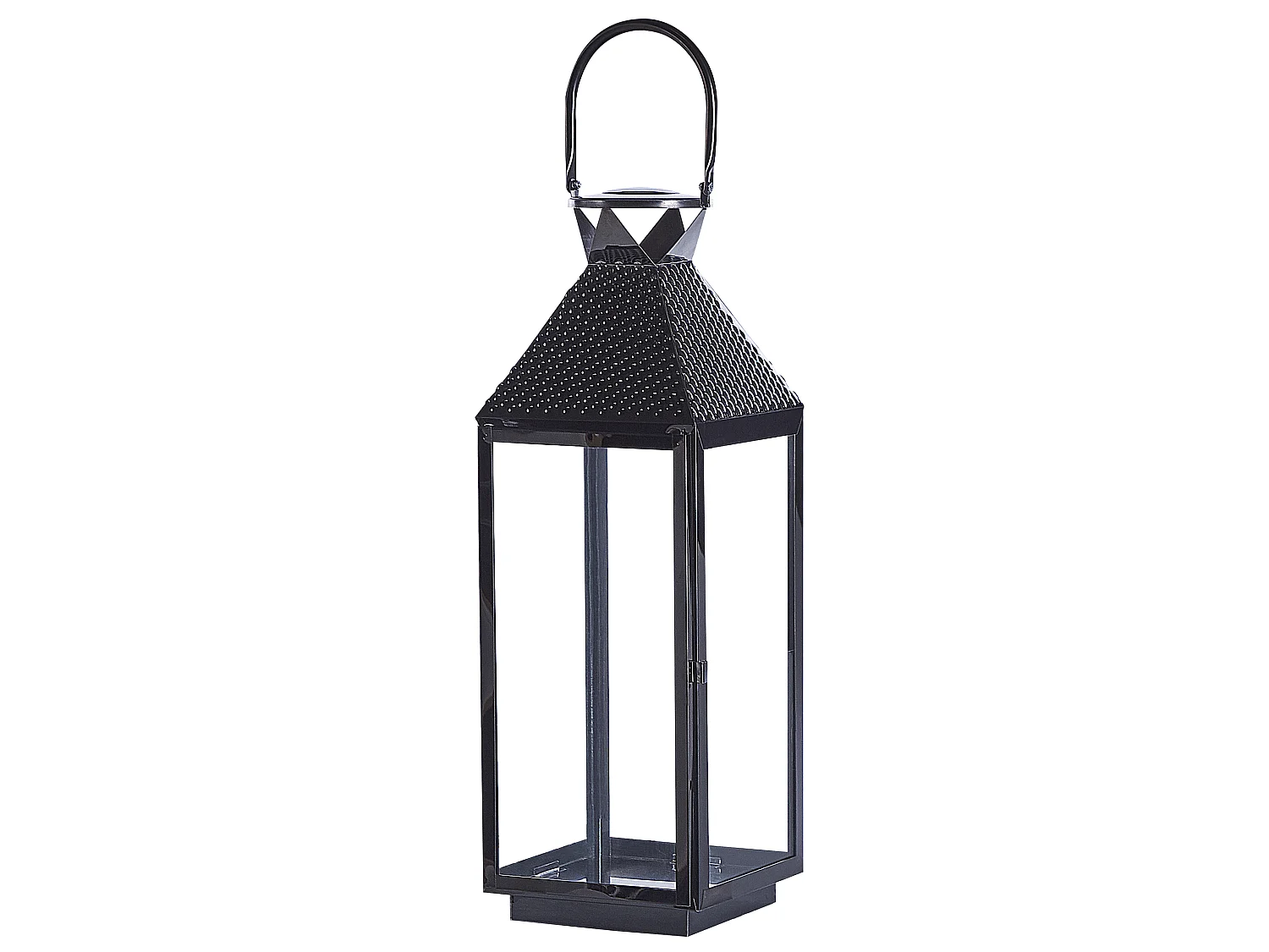 Lanterne BALI Acier inox 54 cm Noir