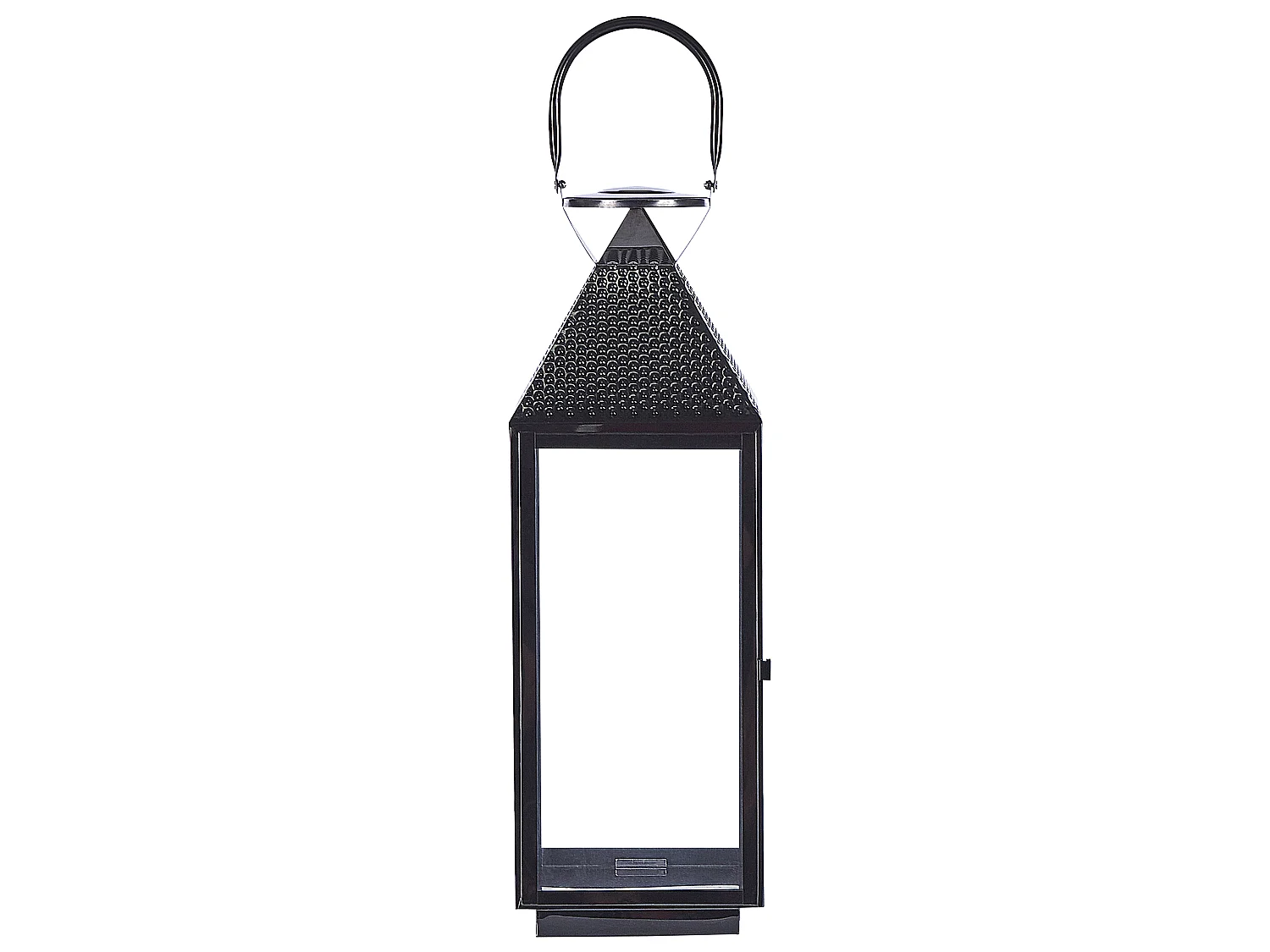 Lanterne BALI Acier inox 54 cm Noir