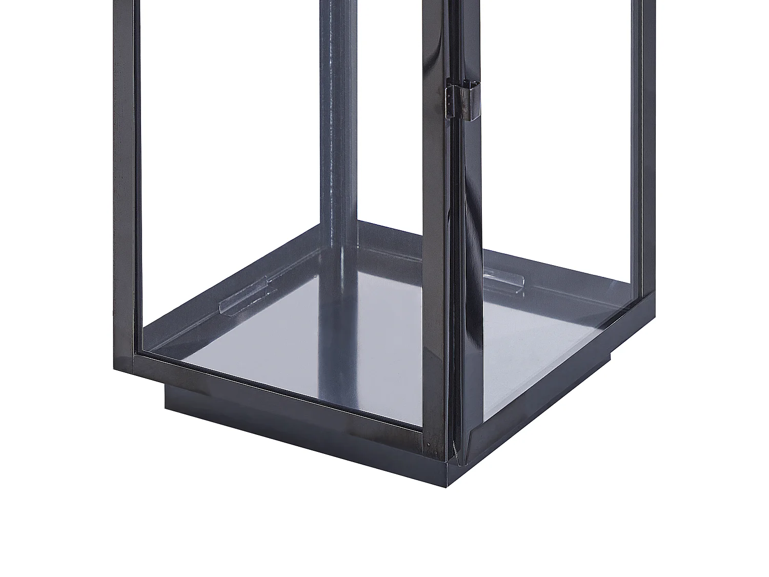 Lanterne BALI Acier inox 54 cm Noir