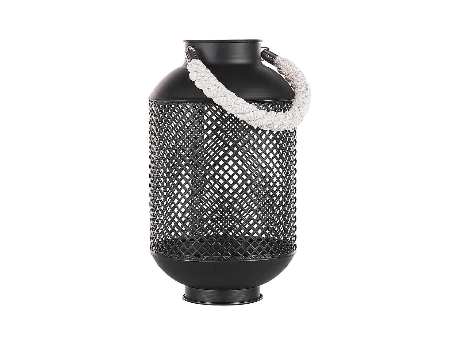 Lanterne CORON Métal 34 cm Noir