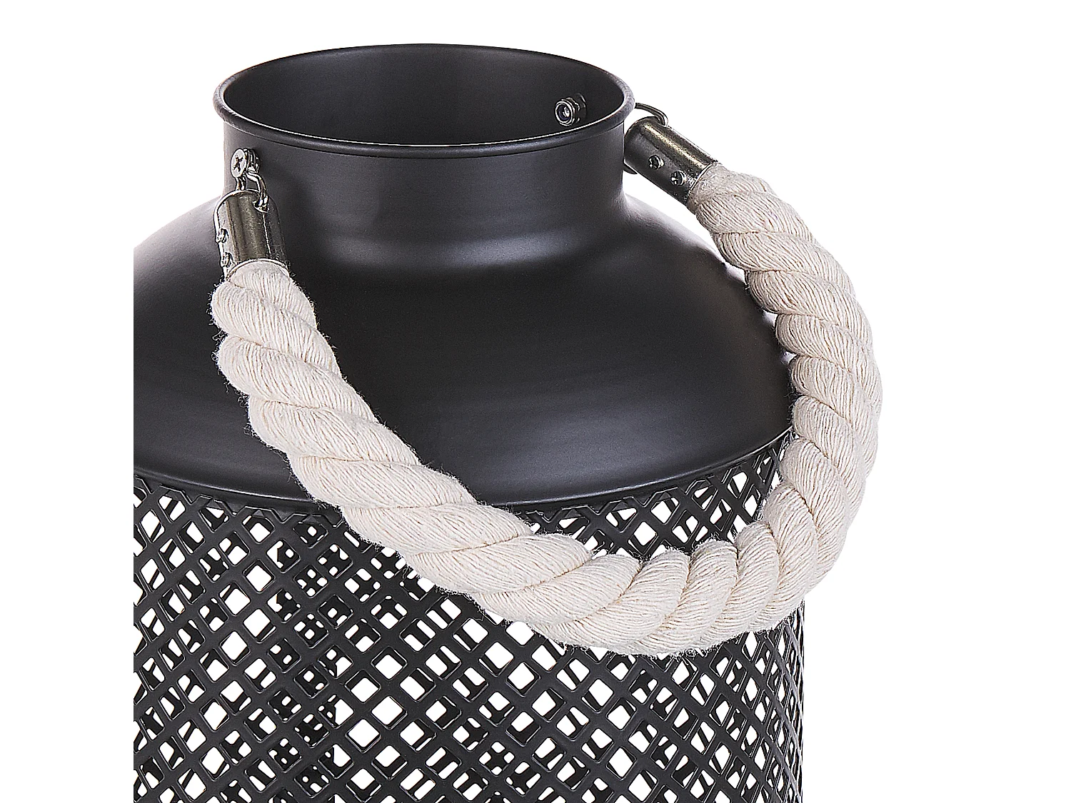 Lanterne CORON Métal 34 cm Noir