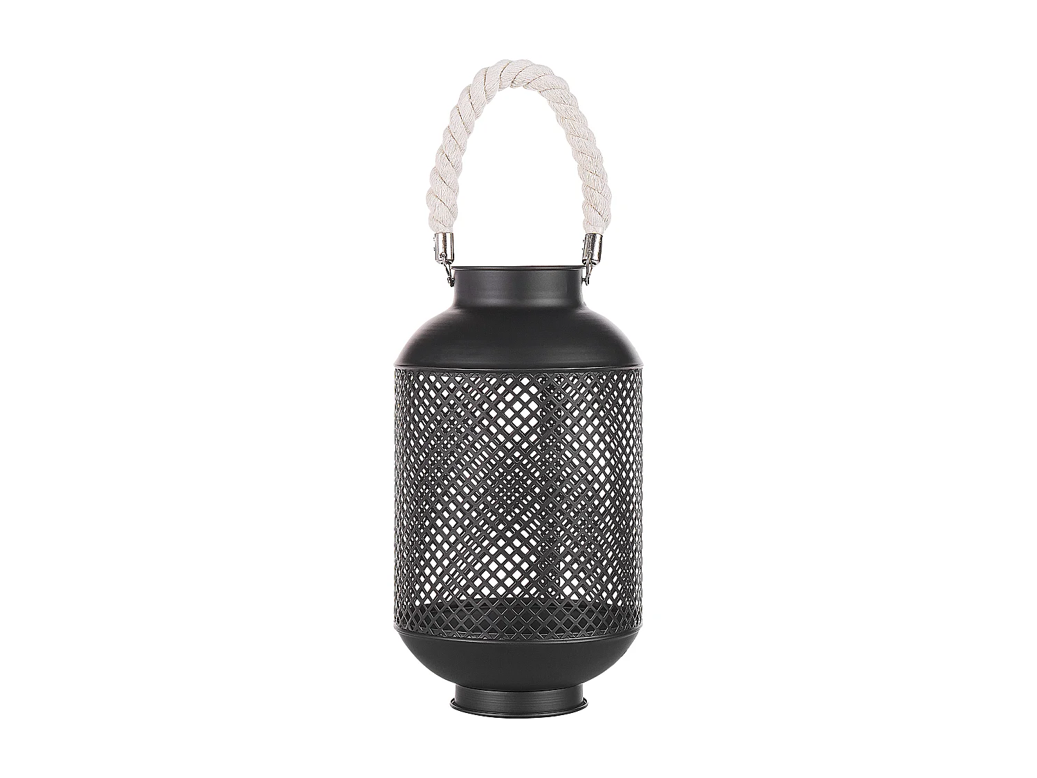 Lanterne CORON Métal 34 cm Noir