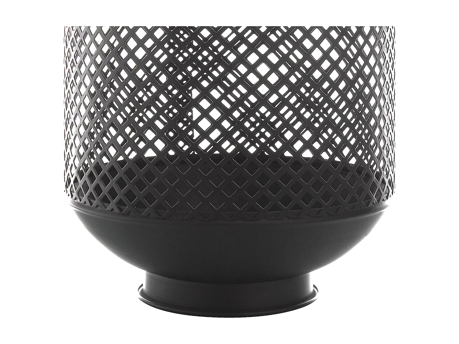 Lanterne CORON Métal 34 cm Noir