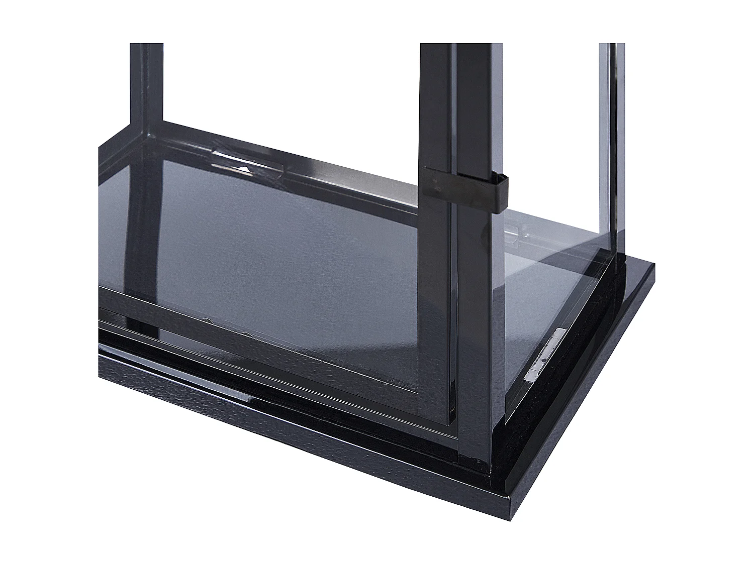 Lanterna TENERIFE Acciaio inox 34 cm Nero