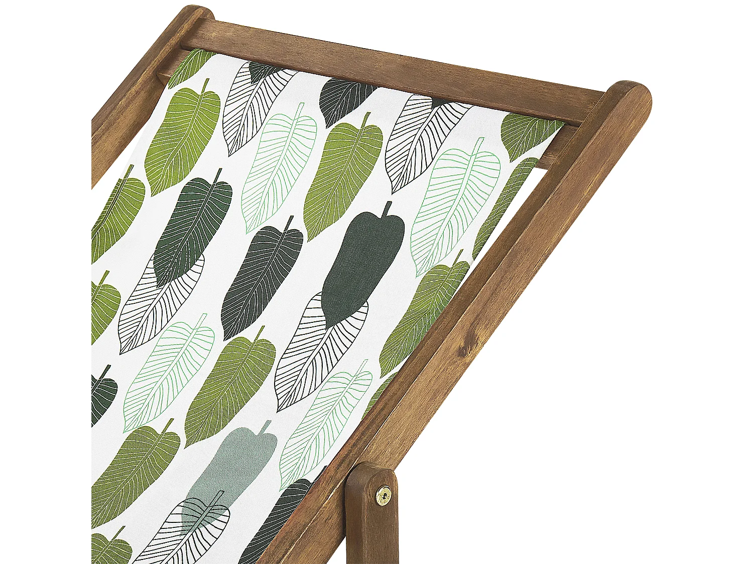 Set van 2 vervangingshoezen voor ligstoel ANZIO/AVELLINO 113 x 44 cm Groen