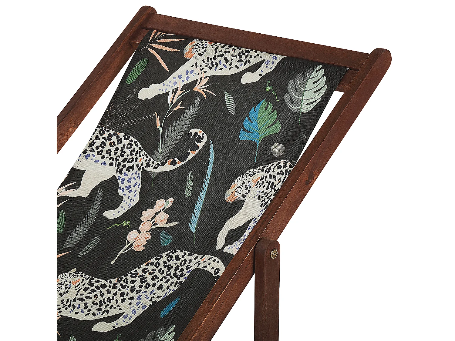 Conjunto de 2 telas de recambio para tumbonas ANZIO/AVELLINO 113 x 44 cm Negro