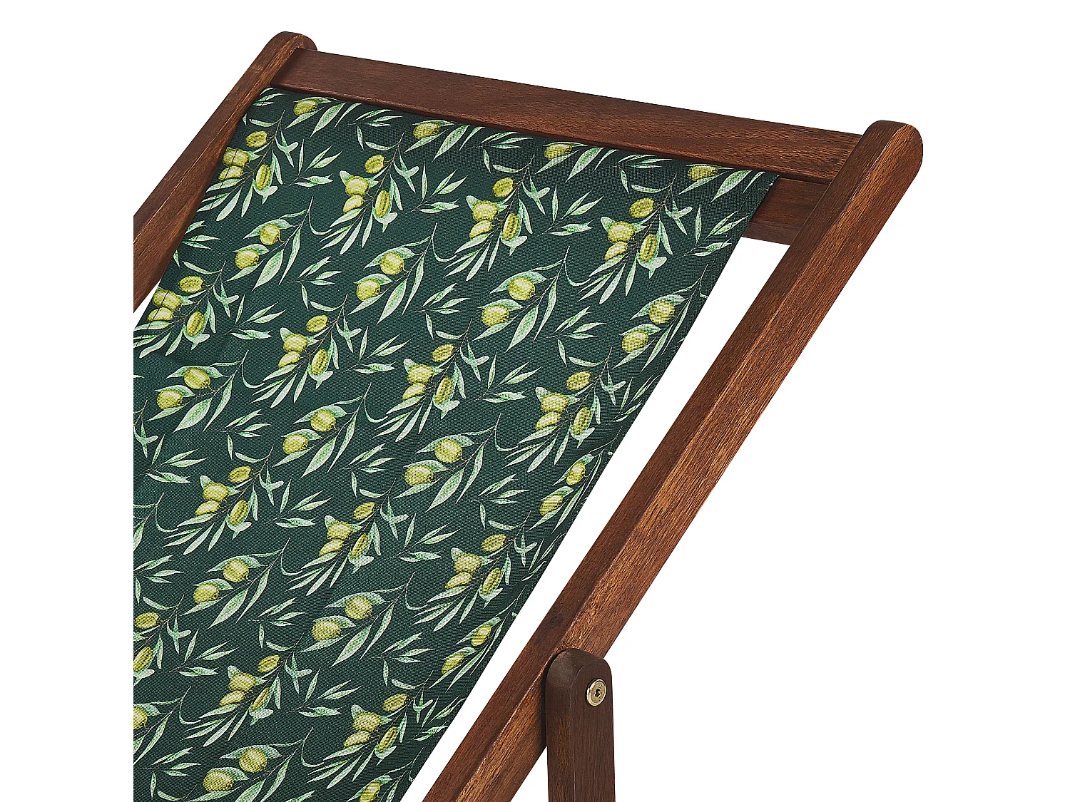 Tecido de substituição para espreguiçadeira ANZIO/AVELLINO 113 x 44 cm Verde escuro