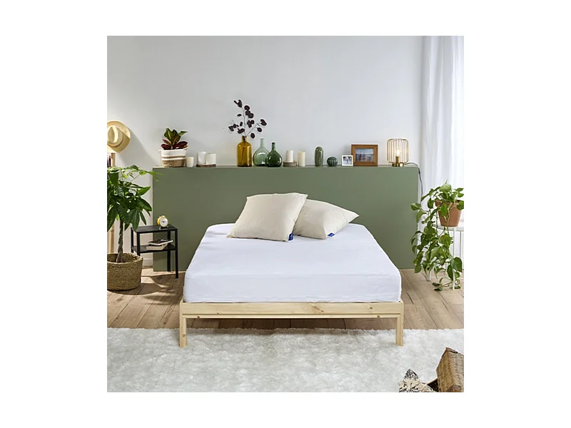 Housse de matelas intégrale anti punaises de lit - 160x200cm