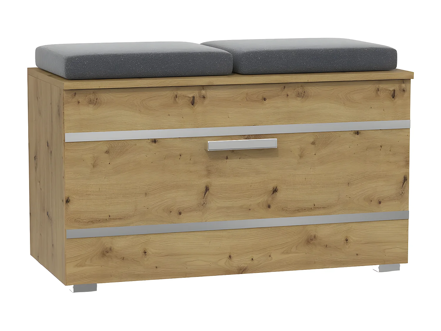 ALMO | Calzolaio | 85x45x35cm | Panca per scarpe | Ingresso della lobby | Deposito scarpe | 4 nicchie + 2 cuscini