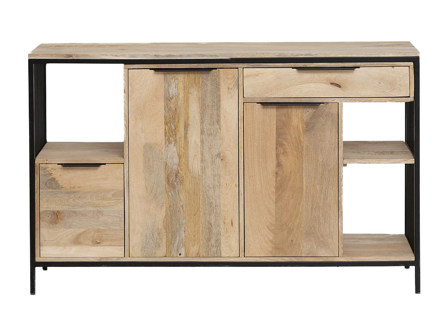 Buffet en bois de manguier et métal Héloïse