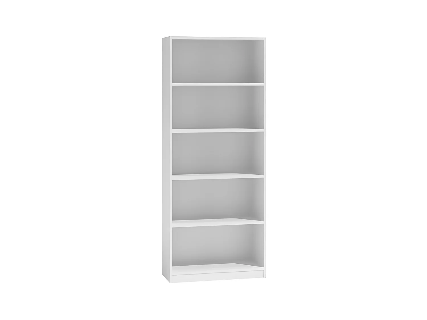 FLORENCE | Bibliothèque contemporaine 5 niches salon/bureau/chambre 30x60x182 | Meuble de rangement multifonctionnel livres dèco